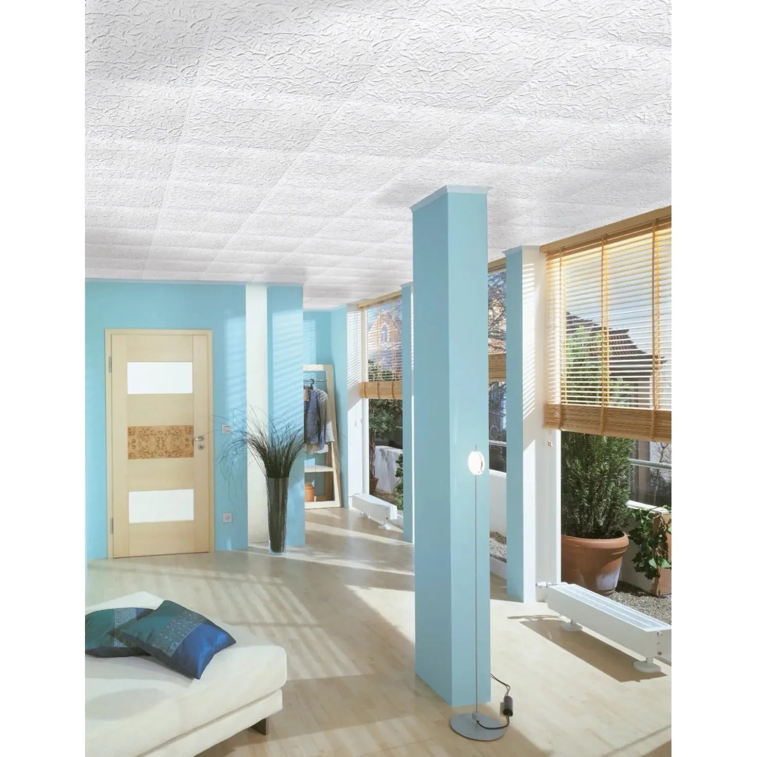 Pannello controsoffitto Paris White 2 m²