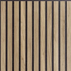 Pannello decorativo Hoogapanel Aurora verticale rovere 58x58 cm Sp. 1,1 cm