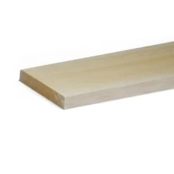 Pannello di ayous per modellismo 15x100x1000 mm