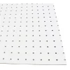 Pannello faesite forata pretagliata 122x101 cm bianco