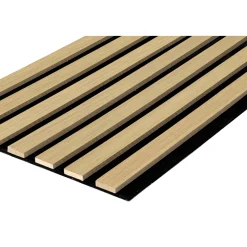 Pannello fonoassorbente decorativo rovere 267x29,25 cm Sp. 11 mm 2 pz