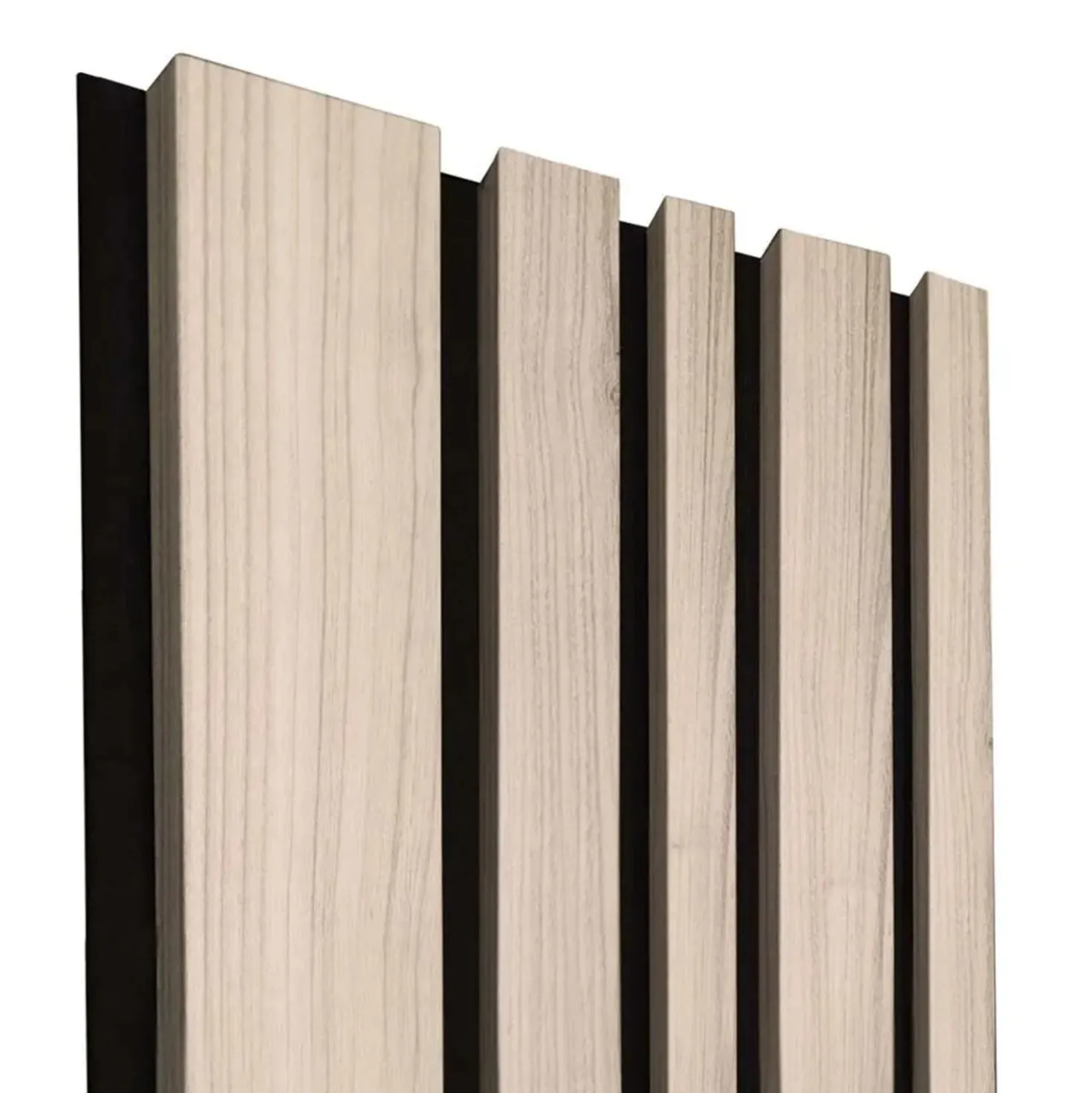 Pannello fonoassorbente decorativo Jackson naturale 240x30 cm Sp. 19 mm