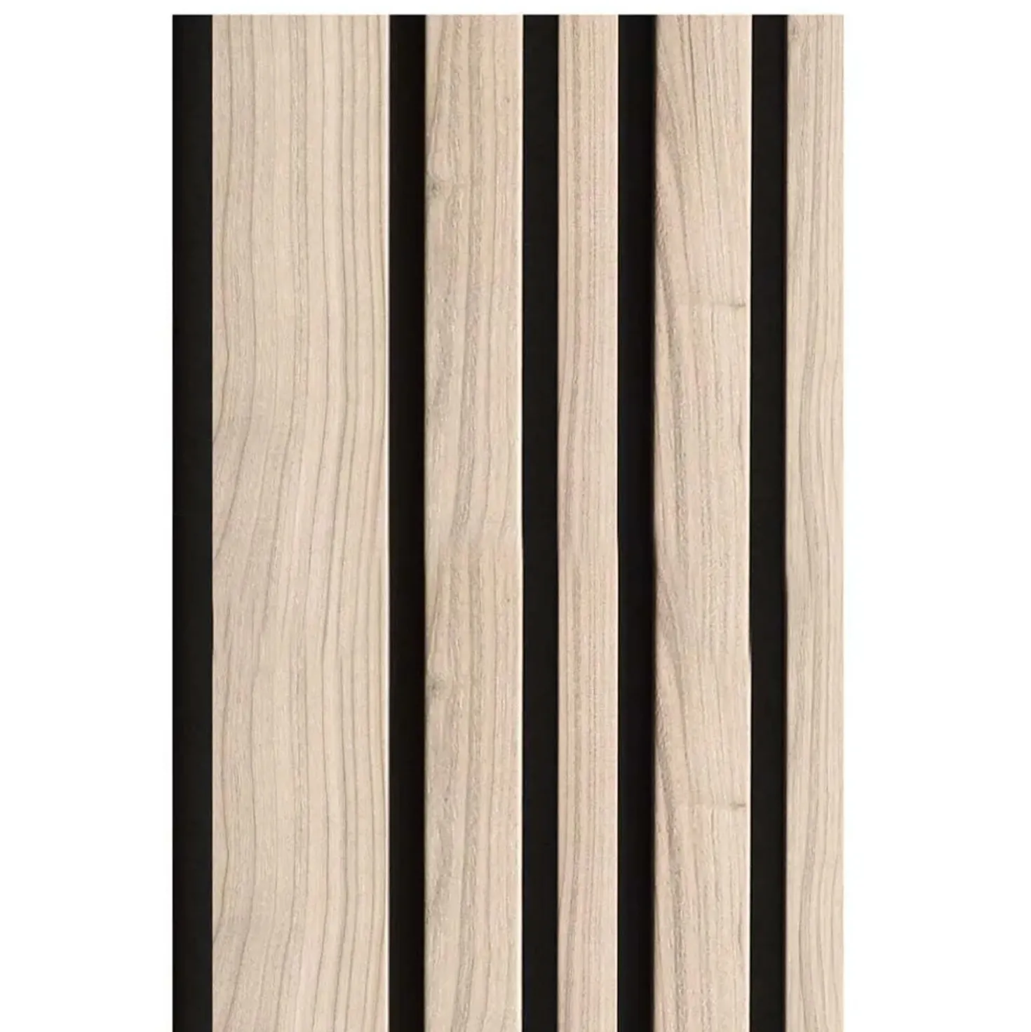 Pannello fonoassorbente decorativo Jackson naturale 240x30 cm Sp. 19 mm