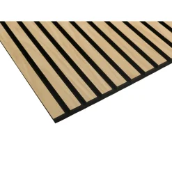 Pannello fonoassorbente decorativo Smart rovere 240x52 cm Sp. 18 mm