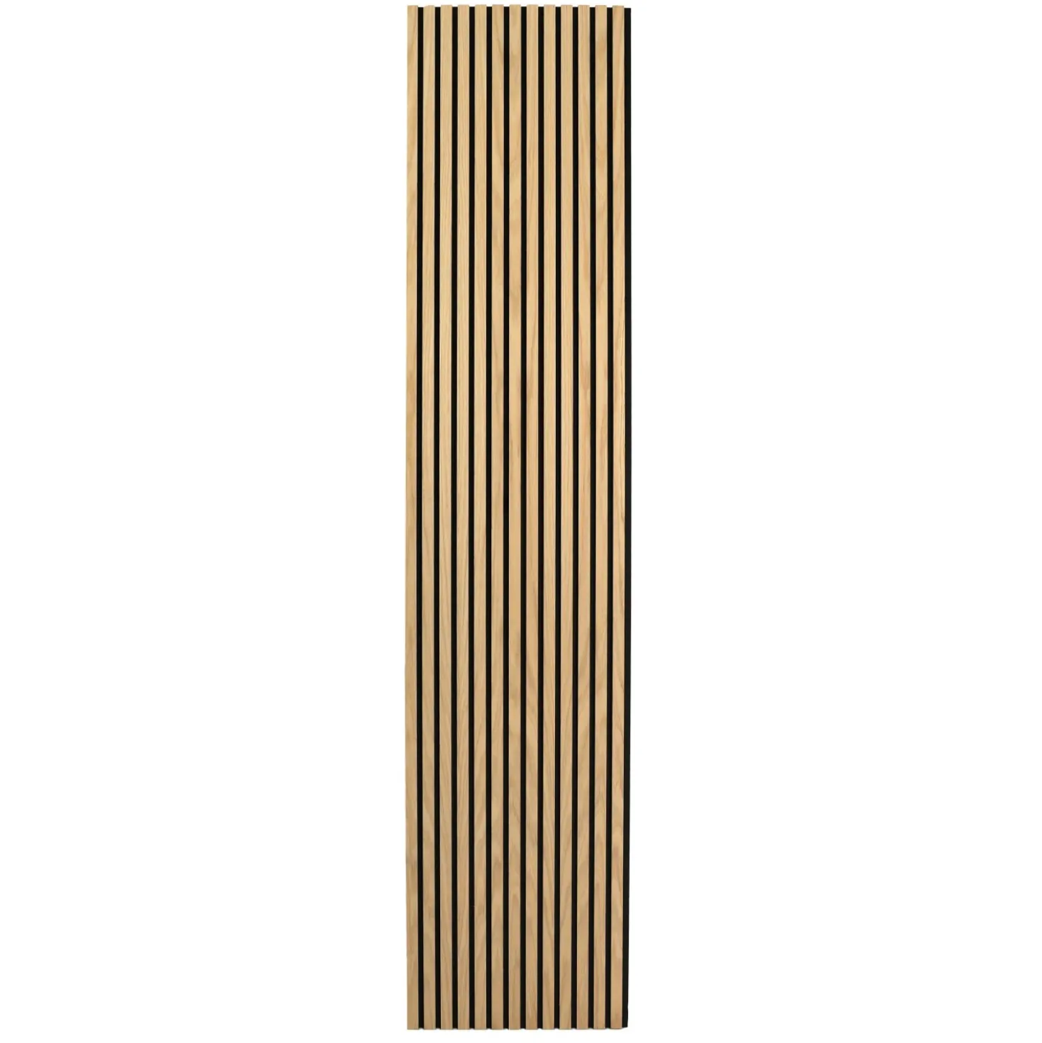 Pannello fonoassorbente decorativo Smart rovere 240x52 cm Sp. 18 mm