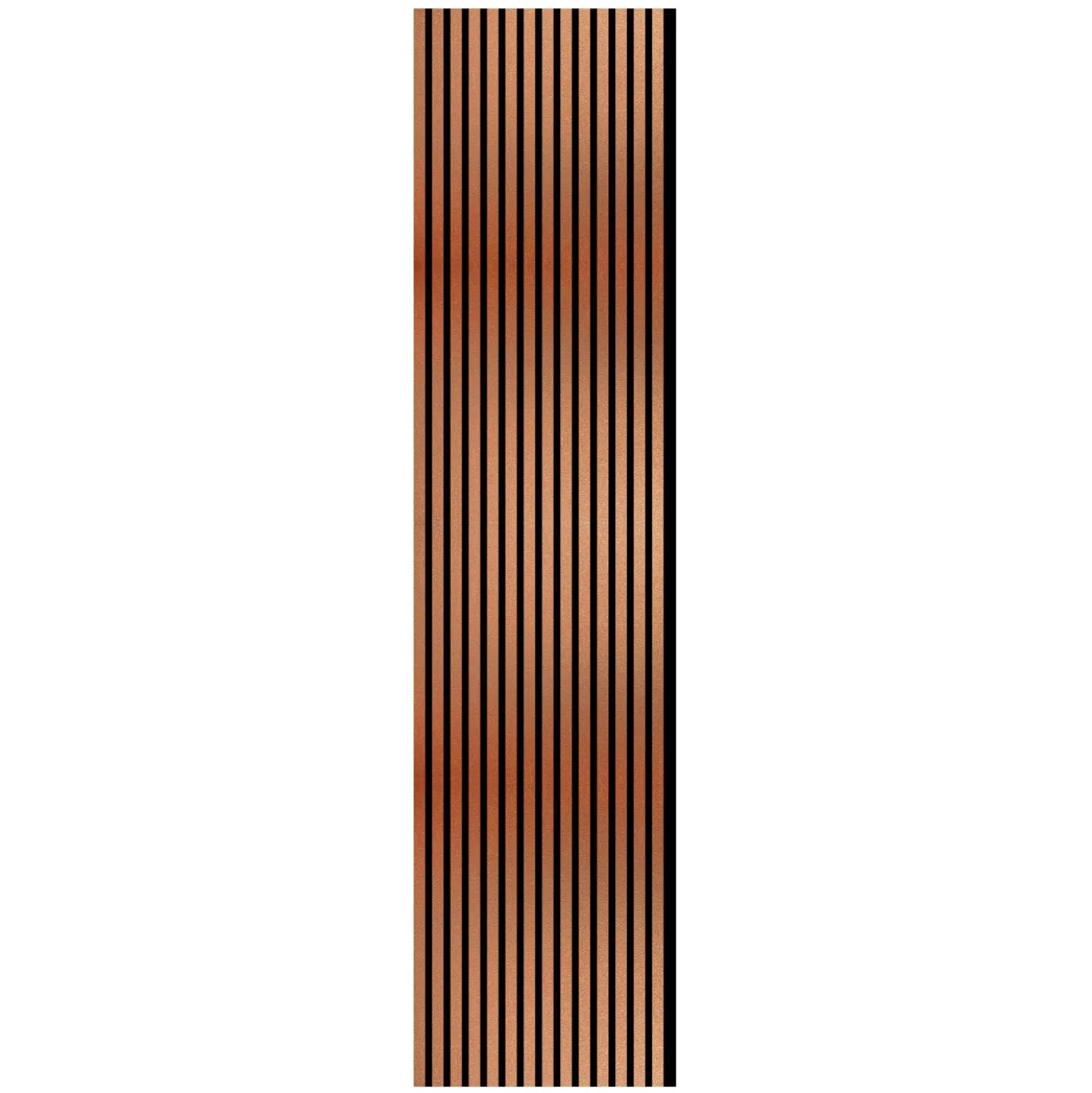Pannello fonoassorbente decorativo rame 240x57,2 cm Sp. 20 mm