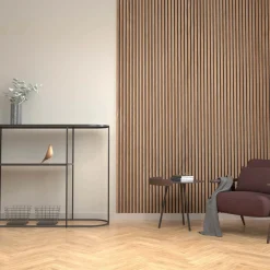 Pannello fonoassorbente decorativo ACU-line rovere sc. 260x60 cm Sp. 17 mm