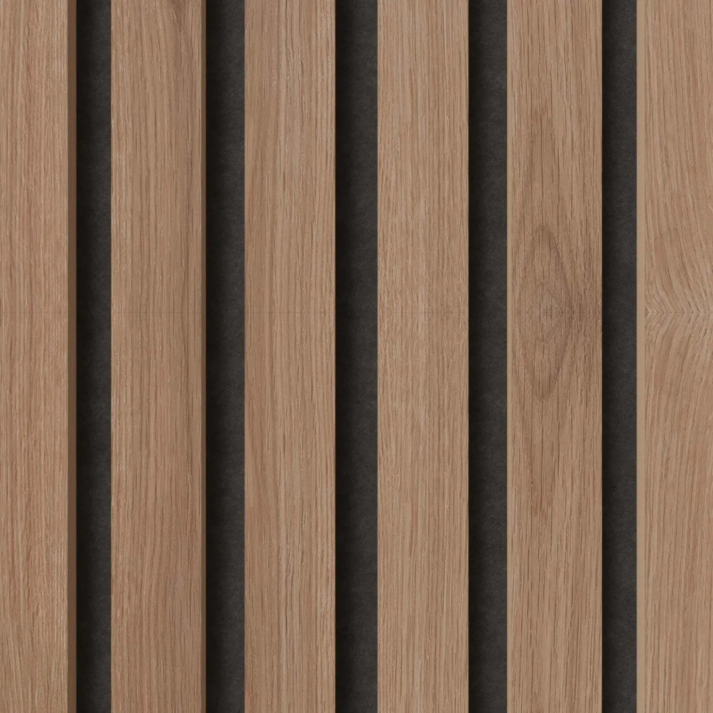 Pannello fonoassorbente decorativo ACU-line rovere sc. 260x60 cm Sp. 17 mm
