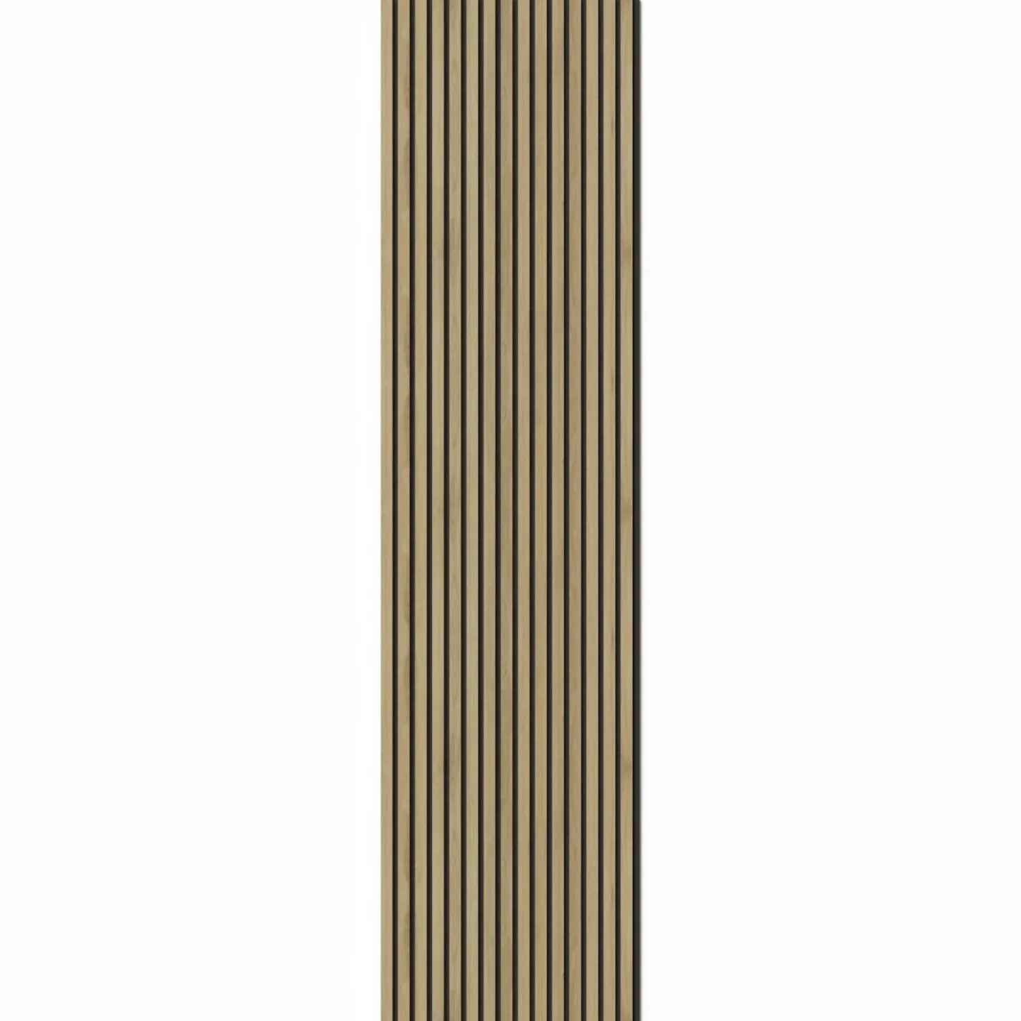 Pannello fonoassorbente decorativo ACU-line rovere sc. 260x60 cm Sp. 17 mm