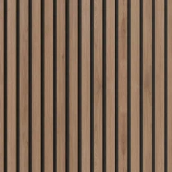 Pannello fonoassorbente decorativo ACU-line rovere sc. 260x60 cm Sp. 17 mm