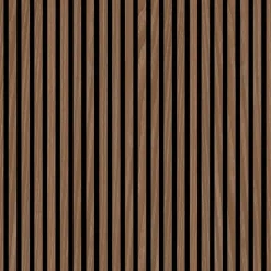 Pannello fonoassorbente decorativo PVC rovere 240x57,25x1,9 cm