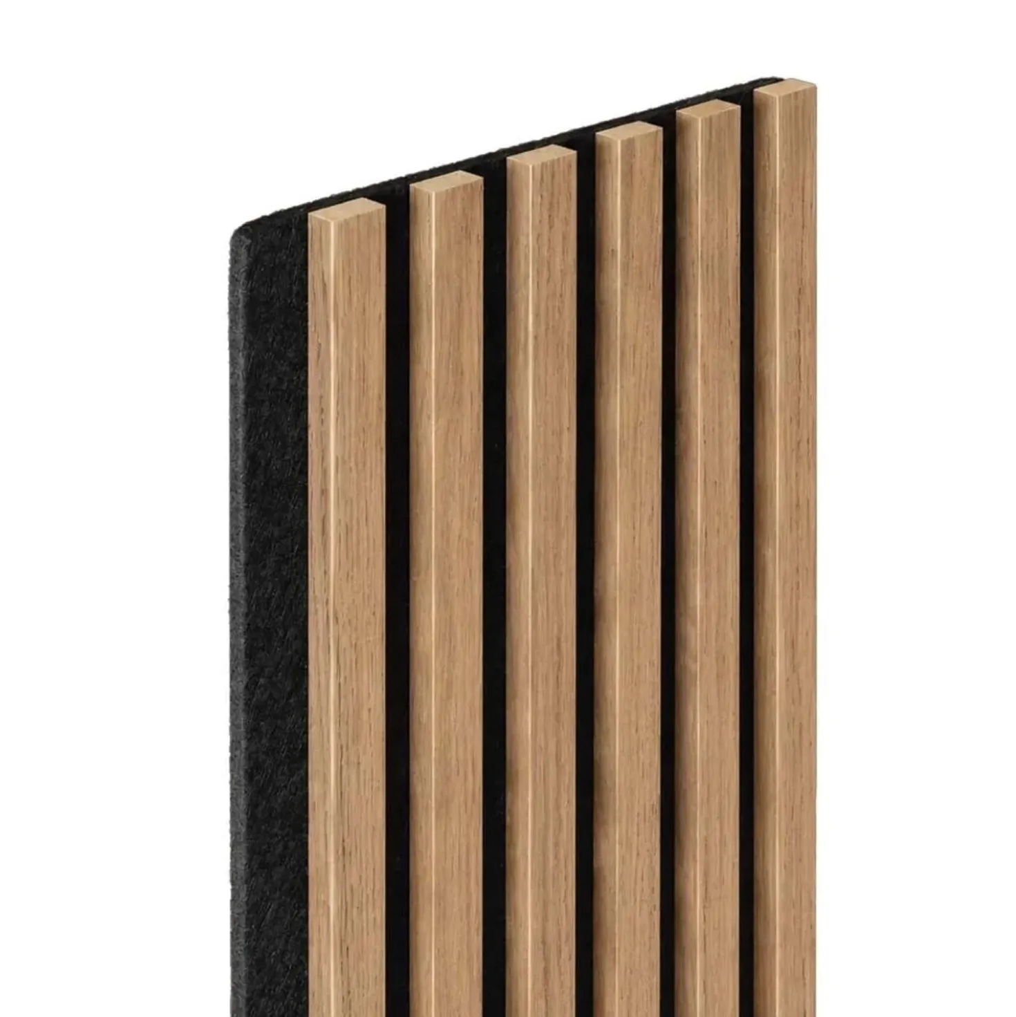 Pannello fonoassorbente decorativo Storsund rovere 240x30 cm Sp. 19 mm