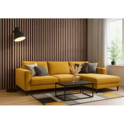 Pannello fonoassorbente decorativo Storsund rovere 240x30 cm Sp. 19 mm