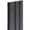 Pannello fonoassorbente decorativo nero 240x30 cm Sp. 19 mm