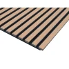 Pannello fonoassorbente decorativo rovere 240x57,25 cm Sp. 19 mm
