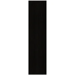 Pannello fonoassorbente decorativo rovere fumè 240x57,2 cm Sp. 19 mm