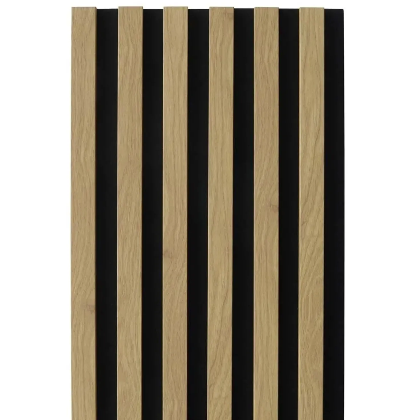 Pannello fonoassorbente decorativo Saragossa beige 240x30 cm Sp. 19 mm