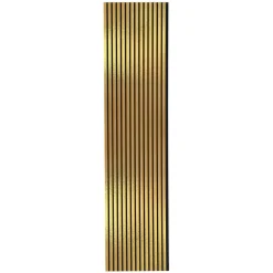 Pannello fonoassorbente decorativo oro 240x57,2 cm Sp. 20 mm