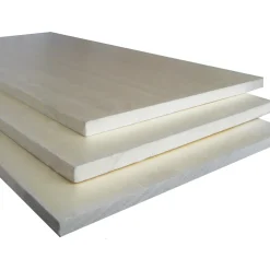 Pannello in polistirene estruso 125x60x3 cm giallo