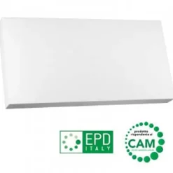 Pannello in polistirene espanso 100x50x4 cm bianco