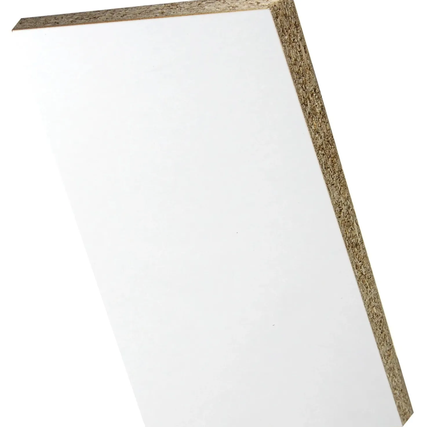 Pannello melaminico Sp 10 mm bianco al taglio