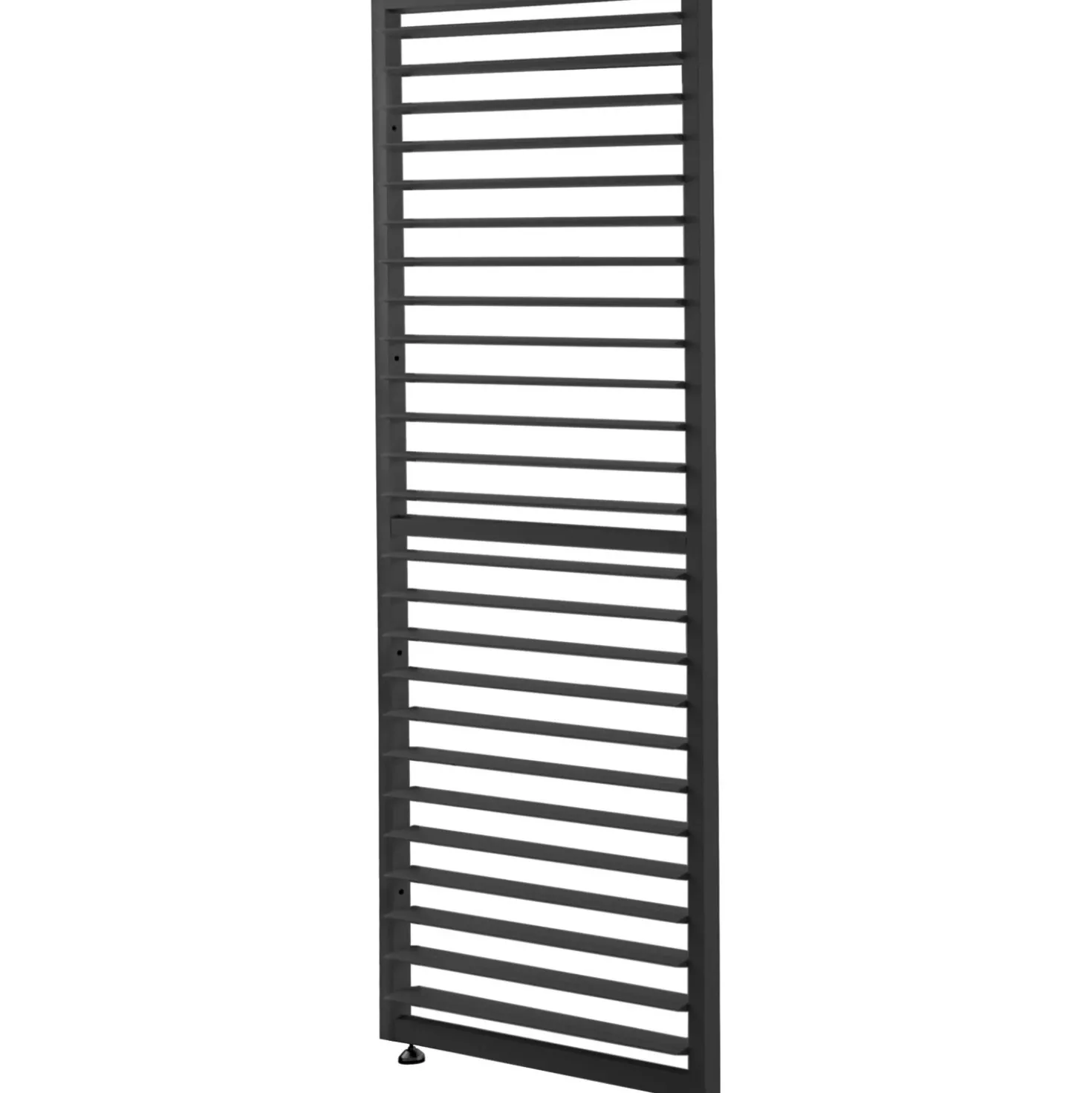 Pannello orientabile lamelle a persiana pergola Myara L90xH236,5 cm antracite