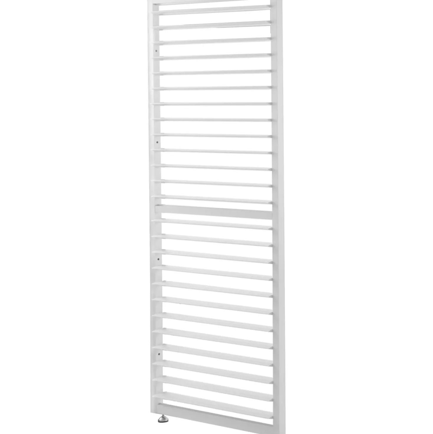Pannello orientabile lamelle a persiana per pergola Myara L90 x H236,5 cm bianco