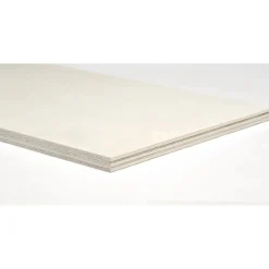 Pannello pioppo multistrato 10x1200x300 mm legno chiaro