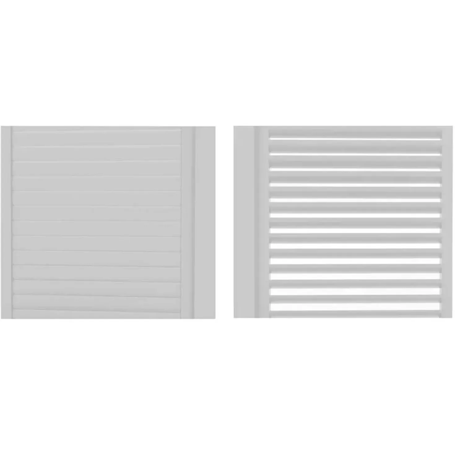 Pannello scorrevole Calicantus Sliding Blind bianco 4 m