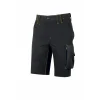 Pantalone corto da lavoro Mercury U-4 nero tg. L