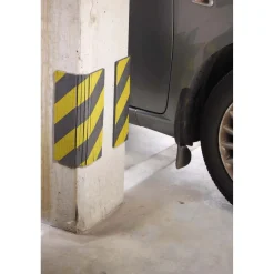 Paracolpi garage adesivo 2 pz giallo-nero