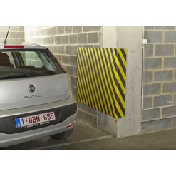 Paracolpi garage rotolo adesivo 100x150 cm giallo-nero