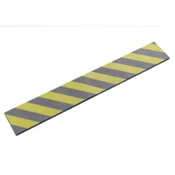 Paracolpi garage 100x15 cm 2 pz giallo-nero