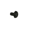 Paracolpi testa bombata Ø 24 mm e gambo Ø 11 mm nero confezione da 8