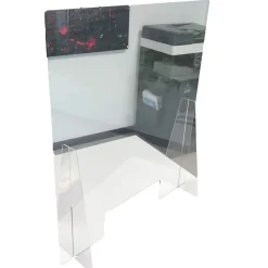 Parafiato in vetro sintetico Welcome Desk 67x75 cm
