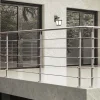 Parapetto in acciaio inox satinato in kit Modulo A2