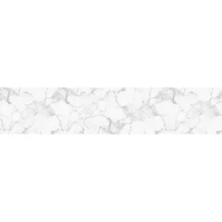 Paraschizzi Autoadesivo ignifugo Marmo Bianco 300x60 cm