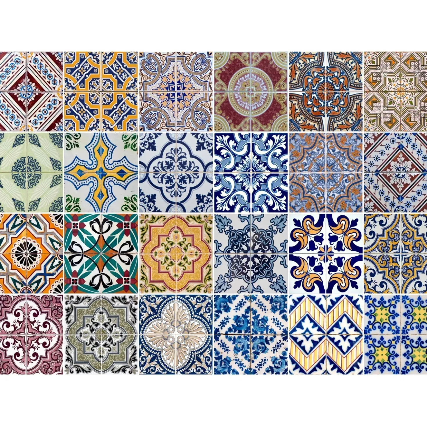 Paraschizzi cucina adesivo Azulejos 47x65 cm