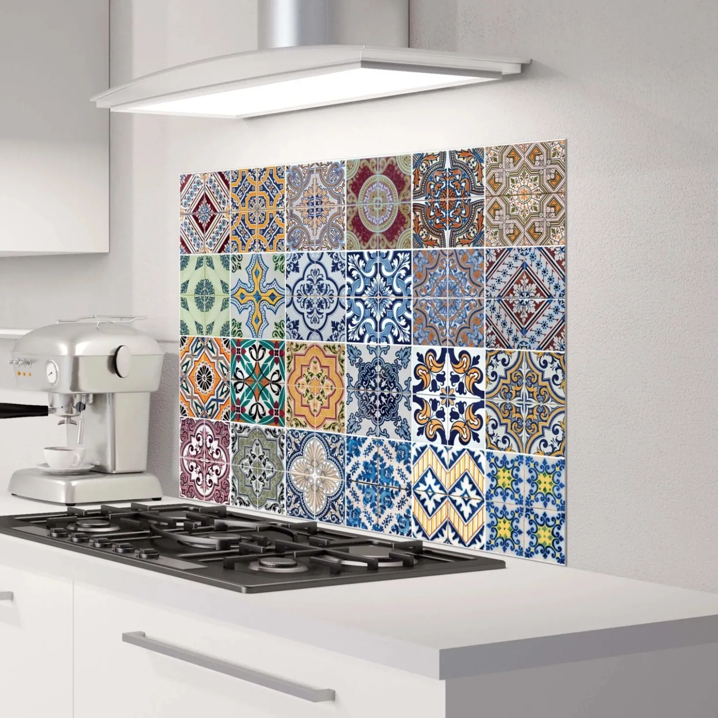 Paraschizzi cucina adesivo Azulejos 47x65 cm