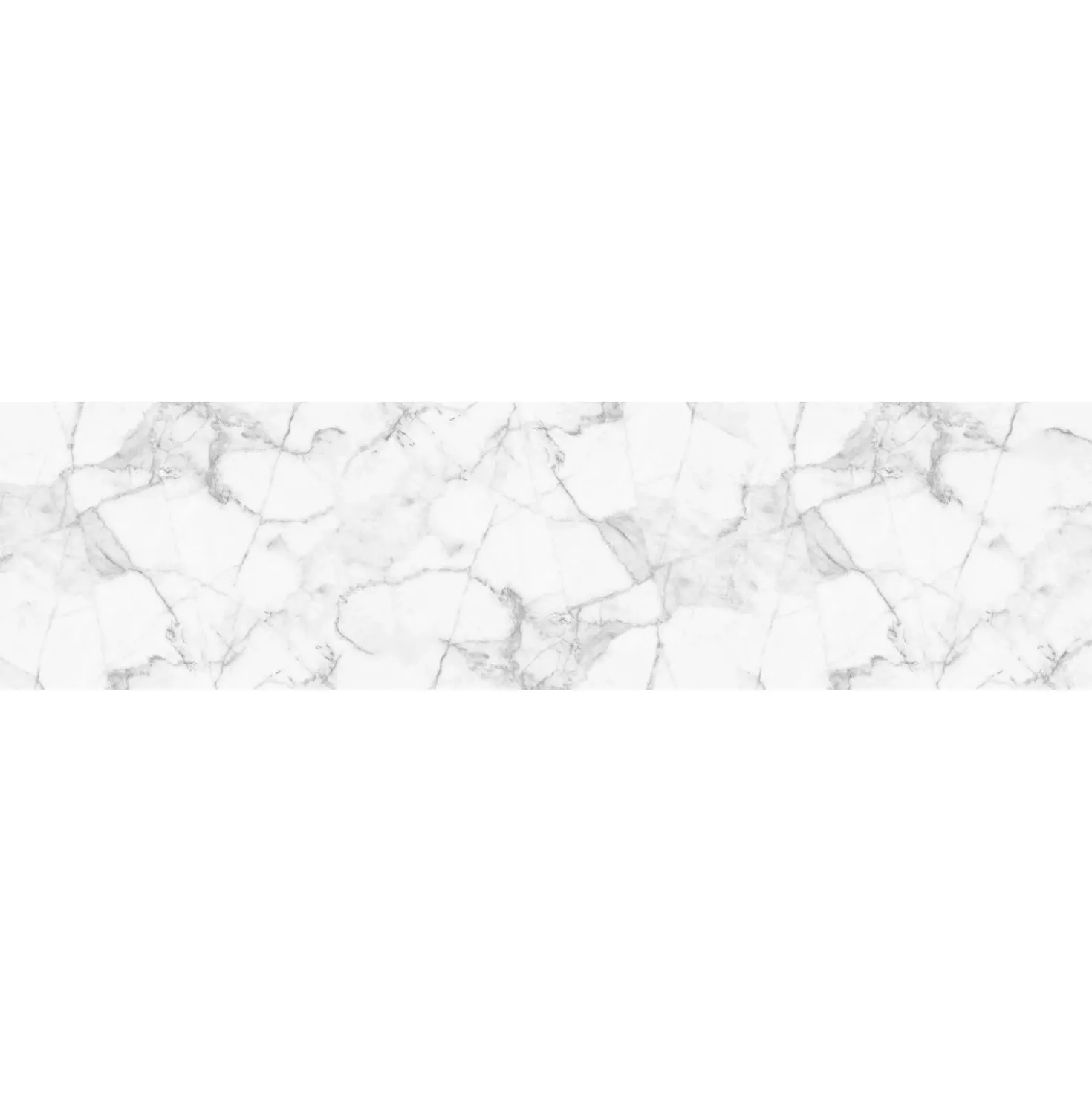 Paraschizzi cucina adesivo Marmo bianco 45x180 cm
