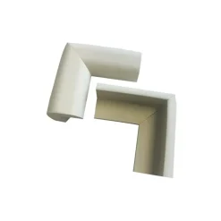 Paraspigoli adesivi bianco 5x5x3 cm 4 pz