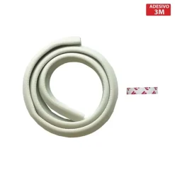 Paraspigoli in gomma bianco 1M x 1,5 cm