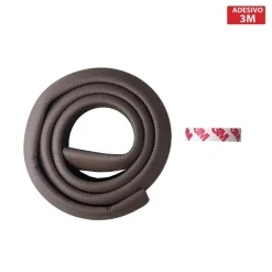 Paraspigoli in gomma marrone 1M x 1,5 cm