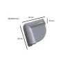 Paraspigolo adesivo bianco 4x4x2 cm 4 pz
