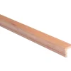 Paraspigolo in ayous barocco rovere 20 mm x 20 mm