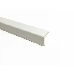Paraspigolo in MDF 2,8x2,8x270 cm bianco