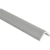 Paraspigolo in pvc grigio 30 mm x 30 mm