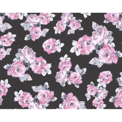 Parato espanso TNT rosa metropolis nero
