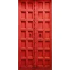Parato per porte Red door 92 cm x 202 cm
