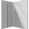 Parete doccia a scomparsa Idrostile 1200x1950 mm titanio